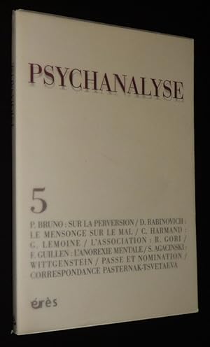 Image du vendeur pour Psychanalyse (n6, 2006) : Le transfert rotomane - Wilson, le surmoi - La passe : lien et dtachement mis en vente par Abraxas-libris