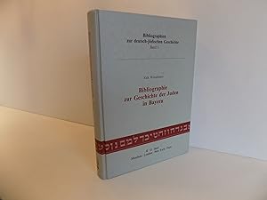 [Bayern:] Bibliographie zur Geschichte der Juden in Bayern. Mit 12 Abbildungen auf Tafeln (= Bibl...