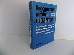 Bild des Verkufers fr Begegnungen mit dem Judentum. zum Verkauf von Antiquariat Rolf Bulang