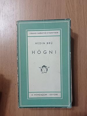 Image du vendeur pour Hogni mis en vente par librisaggi