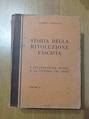 Seller image for Storia della rivoluzione fascista Vo. II for sale by librisaggi