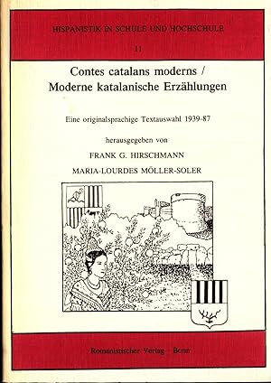 Immagine del venditore per Contes catalans moderns / Moderne katalanische Erzhlungen Eine originalsprachige Textauswahl 1939 - 87 venduto da avelibro OHG