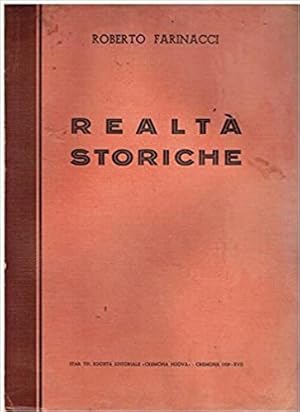 Seller image for Realt storiche for sale by librisaggi