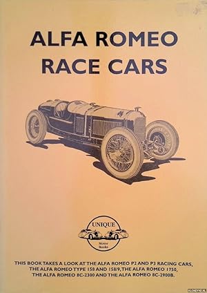 Seller image for Alfa Romeo Race Cars for sale by Klondyke