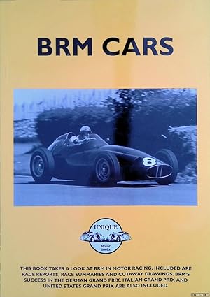 Bild des Verkufers fr BRM Cars. Roadtest and sales brochure specialists zum Verkauf von Klondyke