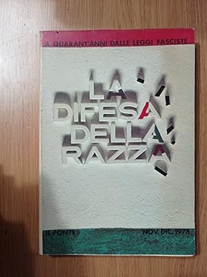 La difesa della razza