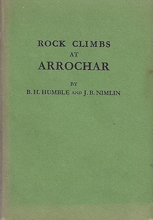 Imagen del vendedor de Rock Climbs at Arrochar a la venta por MAE Books