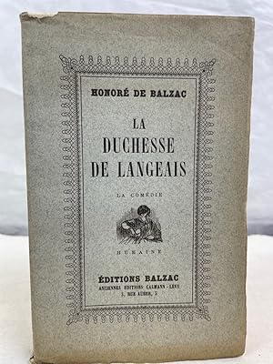 La Duchesse De Langeais