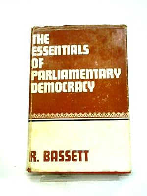 Bild des Verkufers fr The Essentials Of Parliamentary Democracy. With A New Introduction By Michael Oakeshott zum Verkauf von World of Rare Books