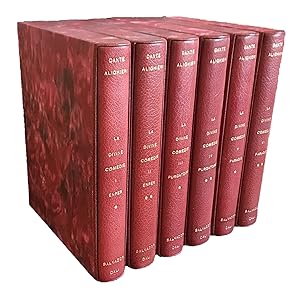 Image du vendeur pour La Divine Comédie - En 6 volumes reliés illustrés par Dali mis en vente par L'Edition d'Art Henri Piazza