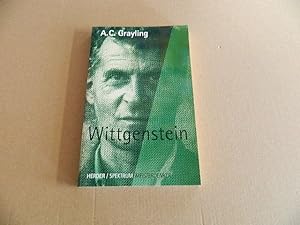 Bild des Verkufers fr Wittgenstein. A. C. Grayling. Aus dem Engl. von Reiner Ansn zum Verkauf von Versandantiquariat Schfer