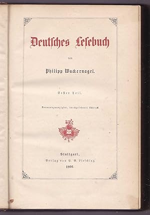 Seller image for Deutsches Lesebuch [Teil 1-3] for sale by Kultgut