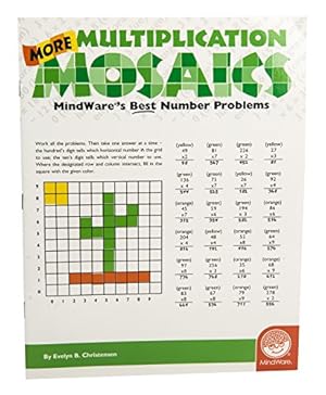 Immagine del venditore per MindWare More Multiplication Mosaics venduto da Reliant Bookstore