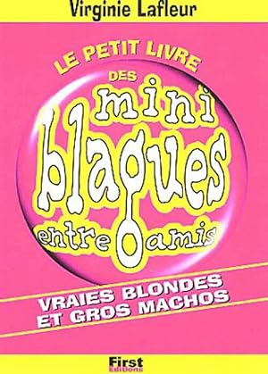 Le petit livre des mini blagues entre amis : Vrais blandes et gros machos - Virginie Lafleur