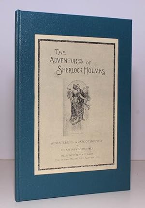 Image du vendeur pour The Adventures of Sherlock Holmes. III: A Case of Identity. [THIS ADVENTURE ONLY]. [Illustrated by Sidney Paget. From The Strand Magazine, Vol. II, September 1891.] FIRST APPEARANCE OF HOLMES IN THE STRAND: A CASE OF IDENTITY mis en vente par Island Books