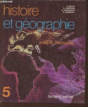 Bild des Verkufers fr Histoire et gographie avec le Transatlas 5e zum Verkauf von Le-Livre