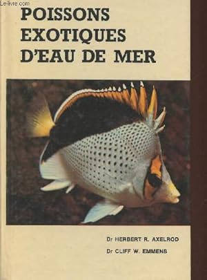 Seller image for Poissons exotiques d'eau de mer for sale by Le-Livre