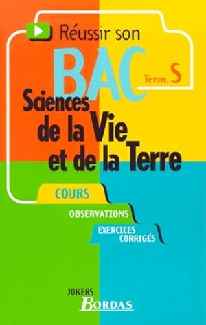 Sciences de la vie et de la terre Terminale S - Henriette Homassel