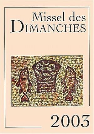 Missel des dimanches 2003 - Collectif