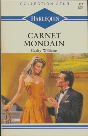 Carnet mondain - Cathy Williams