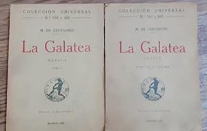 LA GALATEA. NOVELA. T. I y T.II - N° 558_560 y N° 561 a 563