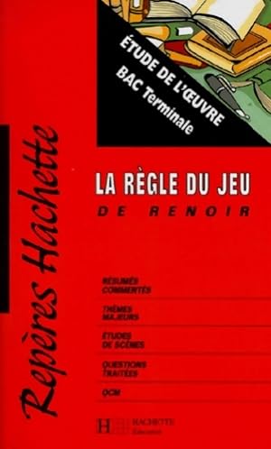 Image du vendeur pour La r?gle du jeu de Jean Renoir - Romain Lancrey-Javal mis en vente par Book Hmisphres