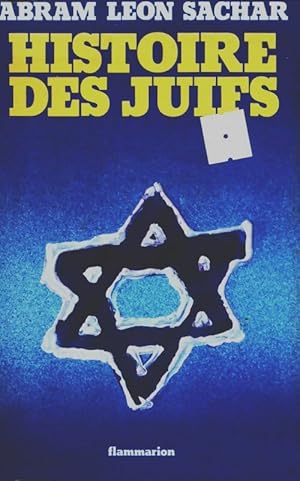 Imagen del vendedor de Histoire ddes juifs - Abram L?on Sachar a la venta por Book Hmisphres