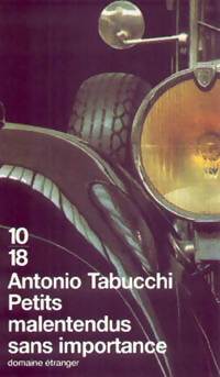 Seller image for Petits malentendus sans importance - Antonio Tabucchi for sale by Book Hmisphres