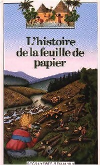Image du vendeur pour L'histoire de la feuille de papier - Odile Limousin mis en vente par Book Hmisphres