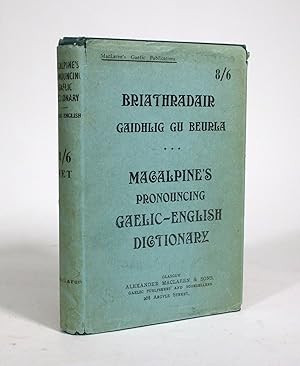 A Pronouncing Gaelic-English Dictionary