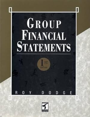 Imagen del vendedor de Group Financial Statements a la venta por WeBuyBooks