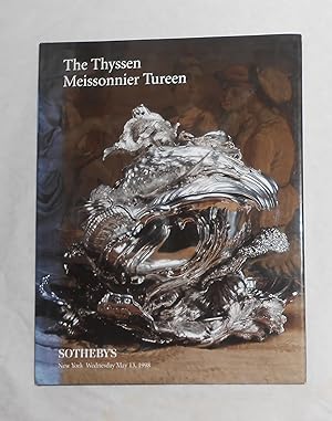 Image du vendeur pour The Thyssen Meissonnier Silver Tureen Made for the 2nd Duke of Kingston (Sotheby's, New York May 13 1998 - Auction Catalogue) mis en vente par David Bunnett Books