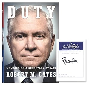 Imagen del vendedor de Duty: Memoirs of a Secretary at War a la venta por Kenneth Mallory Bookseller ABAA