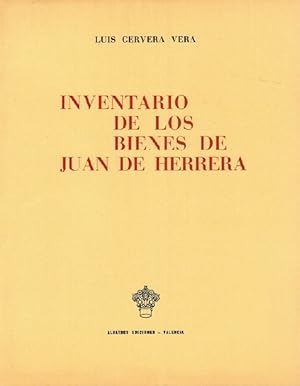 Imagen del vendedor de Inventario de los bienes de Juan de Herrera. a la venta por La Librera, Iberoamerikan. Buchhandlung