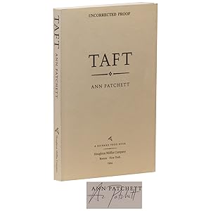 Bild des Verkufers fr Taft [Uncorrected Proof] zum Verkauf von Downtown Brown Books