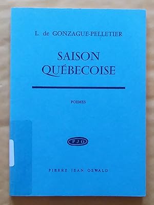 Seller image for Saison Qubcoise for sale by Livresse