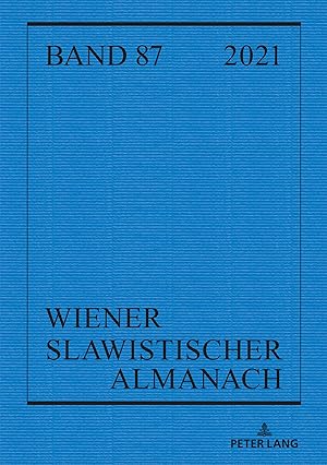 Seller image for Wiener Slawistischer Almanach Band 87/2021 for sale by moluna