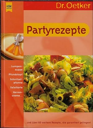 Partyrezepte. .Lumpensuppe, Pfundstopf, Schnitzelpfanne, Salattorte, Herrencreme