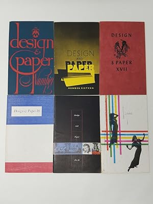 Immagine del venditore per Design and Paper: Numbers 15, 16, 17, 18, 25, and 26 venduto da Munster & Company LLC, ABAA/ILAB