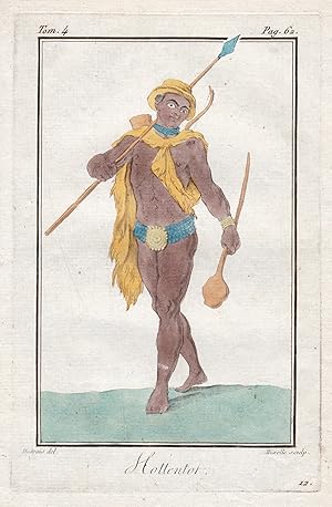 "Hottentot" - Hottentotten Afrika Africa costume Tracht