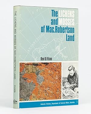 Image du vendeur pour The Lichens and Mosses of Mac.Robertston Land mis en vente par Michael Treloar Booksellers ANZAAB/ILAB