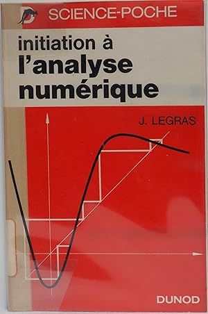 Imagen del vendedor de Initiation  l'analyse numrique a la venta por Fortuna Books