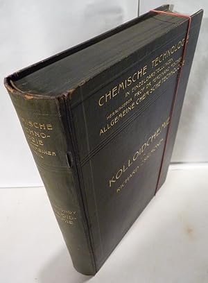 Imagen del vendedor de Kolloidchemie - Ein Lehrbuch. Mit 5 Tafeln und 54 Figuren im Text. a la venta por Kunze, Gernot, Versandantiquariat