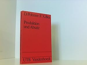 Seller image for Produktion und Absatz. for sale by Book Broker