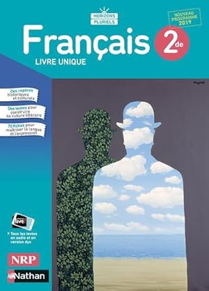 horizons pluriels ; français ; 2de ; nouveau programme 2019