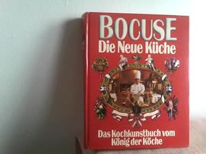 BOCUSE " Die neue Küche. Das Kochkunstbuch vom König der Köche " Menue aus dem Jahr 1975 mit Unte...