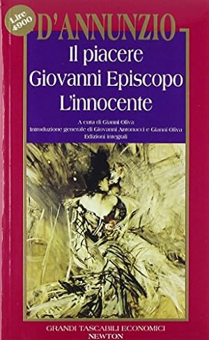 Seller image for Il piacere-Giovanni Episcopo-L'innocente for sale by librisaggi