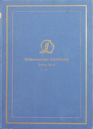 Bild des Verkufers fr Frhromantische Erzhlungen 2. zum Verkauf von Antiquariat Bookfarm