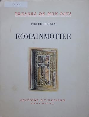 Bild des Verkufers fr Tresors de mon Pays. Romainmotier. zum Verkauf von Antiquariat Bookfarm