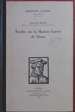 Bild des Verkufers fr tudes sur la Maison Carre de Nimes. zum Verkauf von Antiquariat Bookfarm